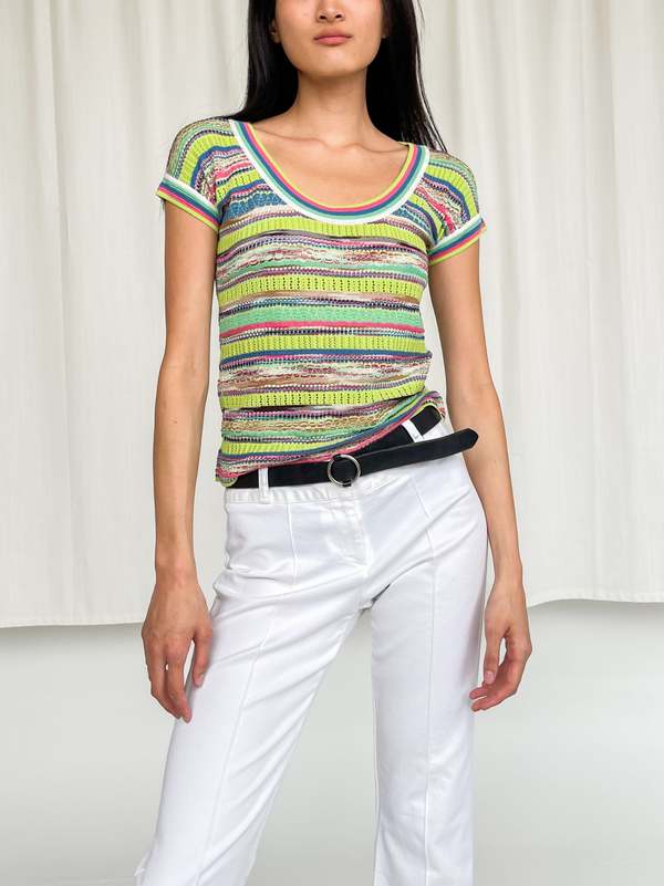 Missoni Mercerized Knit Top | Garmentory