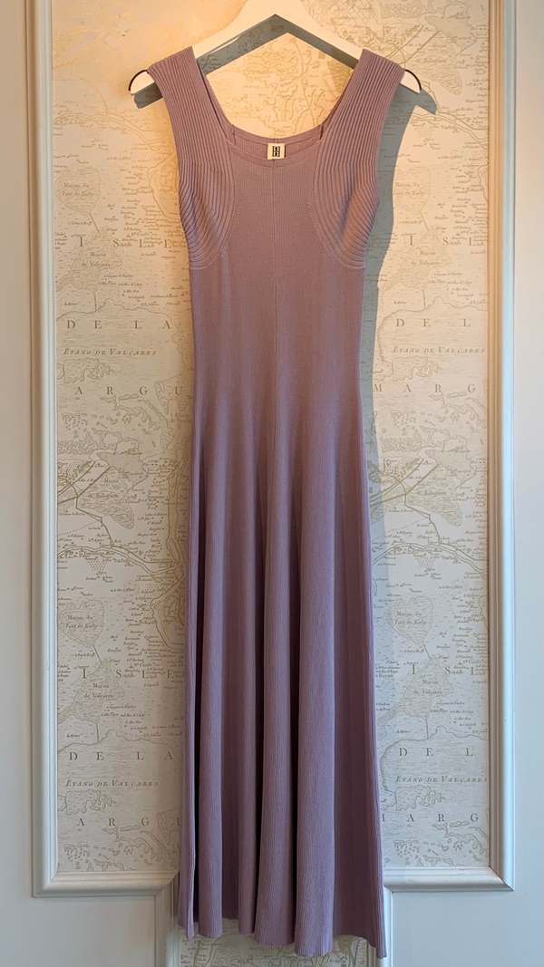 lilo knit dress By Malene Birger Lilo Ribbed Knit Dress