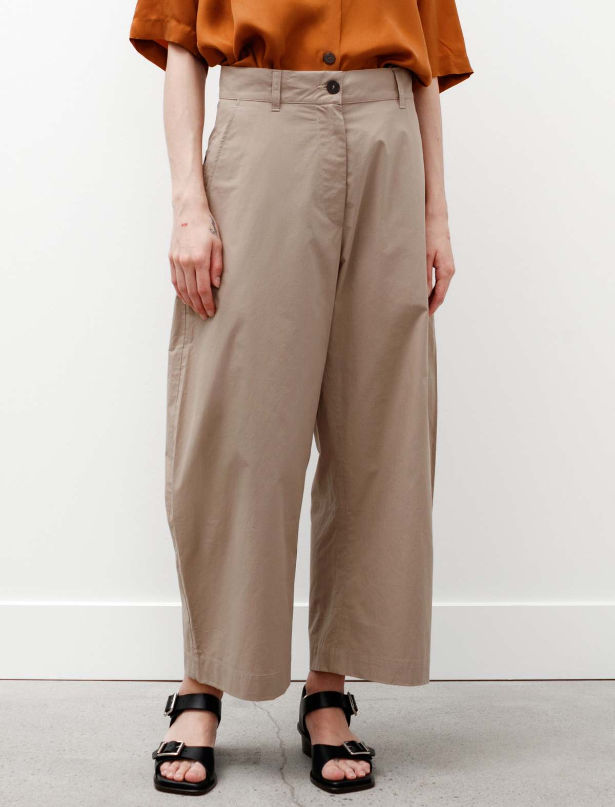 Studio Nicholson Chalco Pants - Oyster - Image 2 of 4