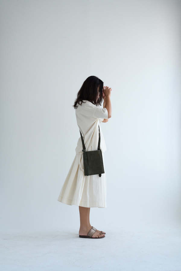 試着のみ GUIDI FT1 ショルダーバッグ Guidi FT1 Cross Body Bag - Olive | Garmentory