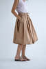 Album di Famiglia TC Pleated Skirt - Pottery - Thumbnail 3