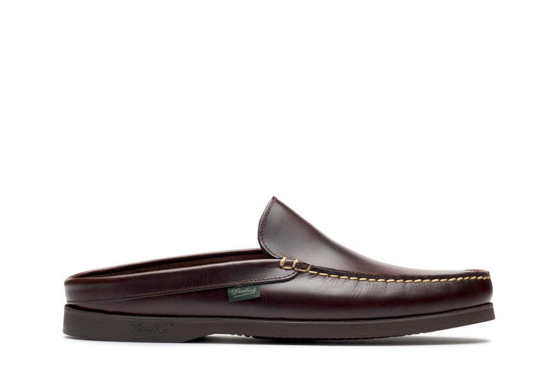 Paraboot Men's Bahamas/ Marine Marron - Lisse amrica