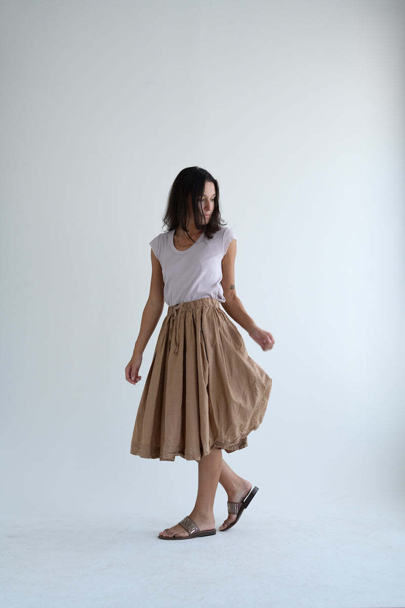 Marc le Bihan Cap Sleeve Tee - Ancient Rose