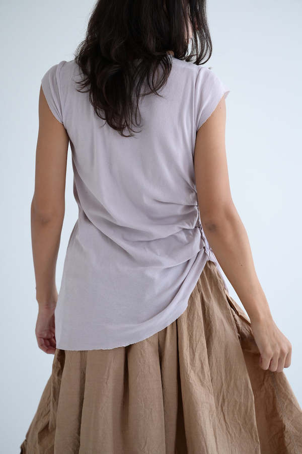 Marc le Bihan Cap Sleeve Tee - Ancient Rose