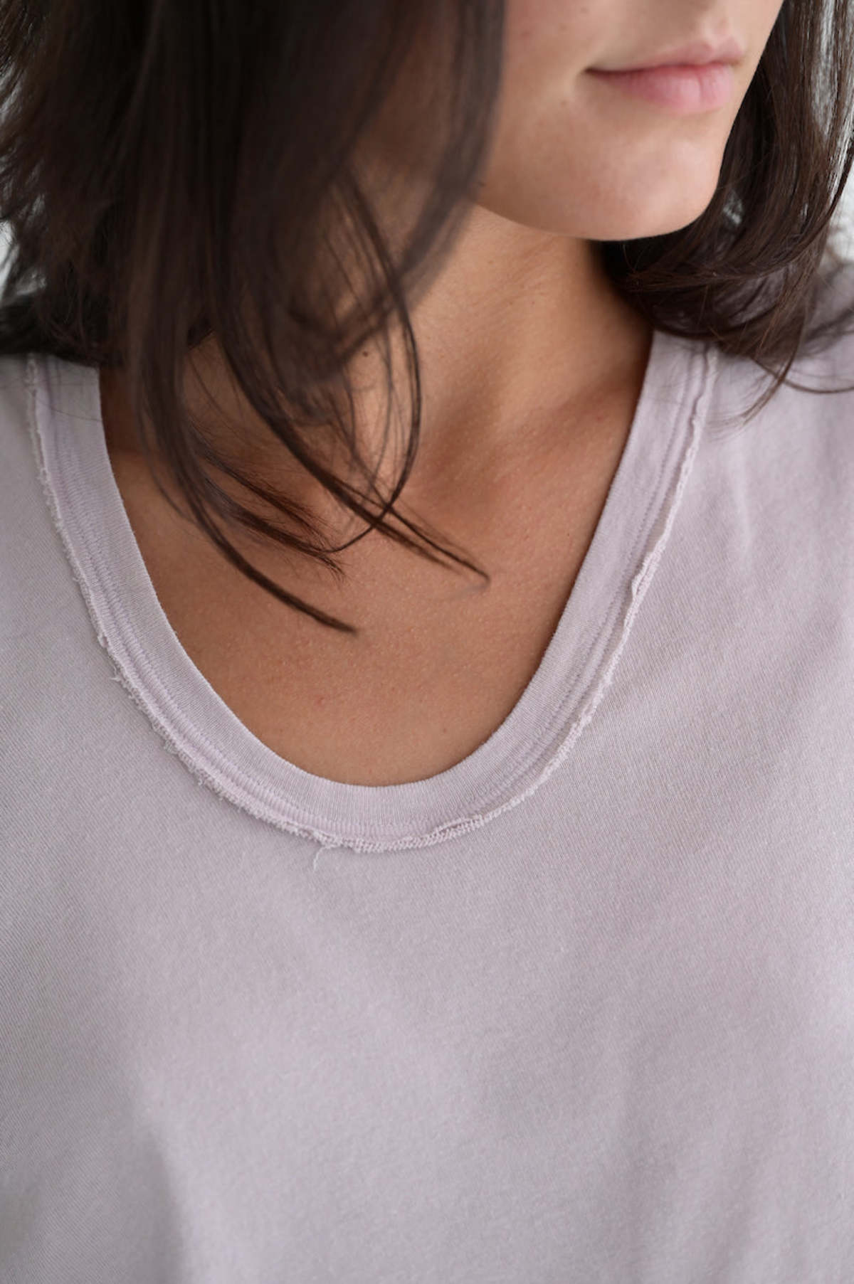 Marc le Bihan Cap Sleeve Tee - Ancient Rose - Image 7 of 9