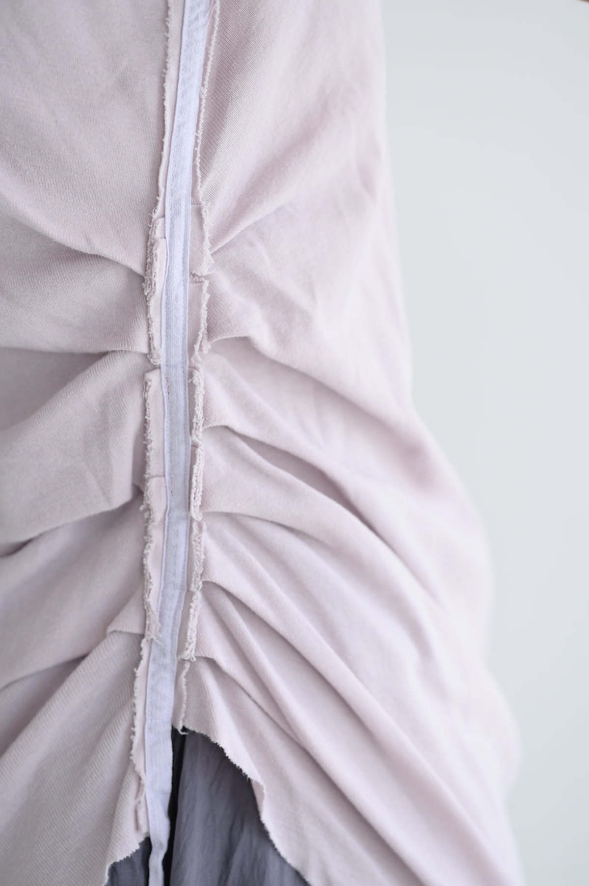 Marc le Bihan Cap Sleeve Tee - Ancient Rose - Image 8 of 9