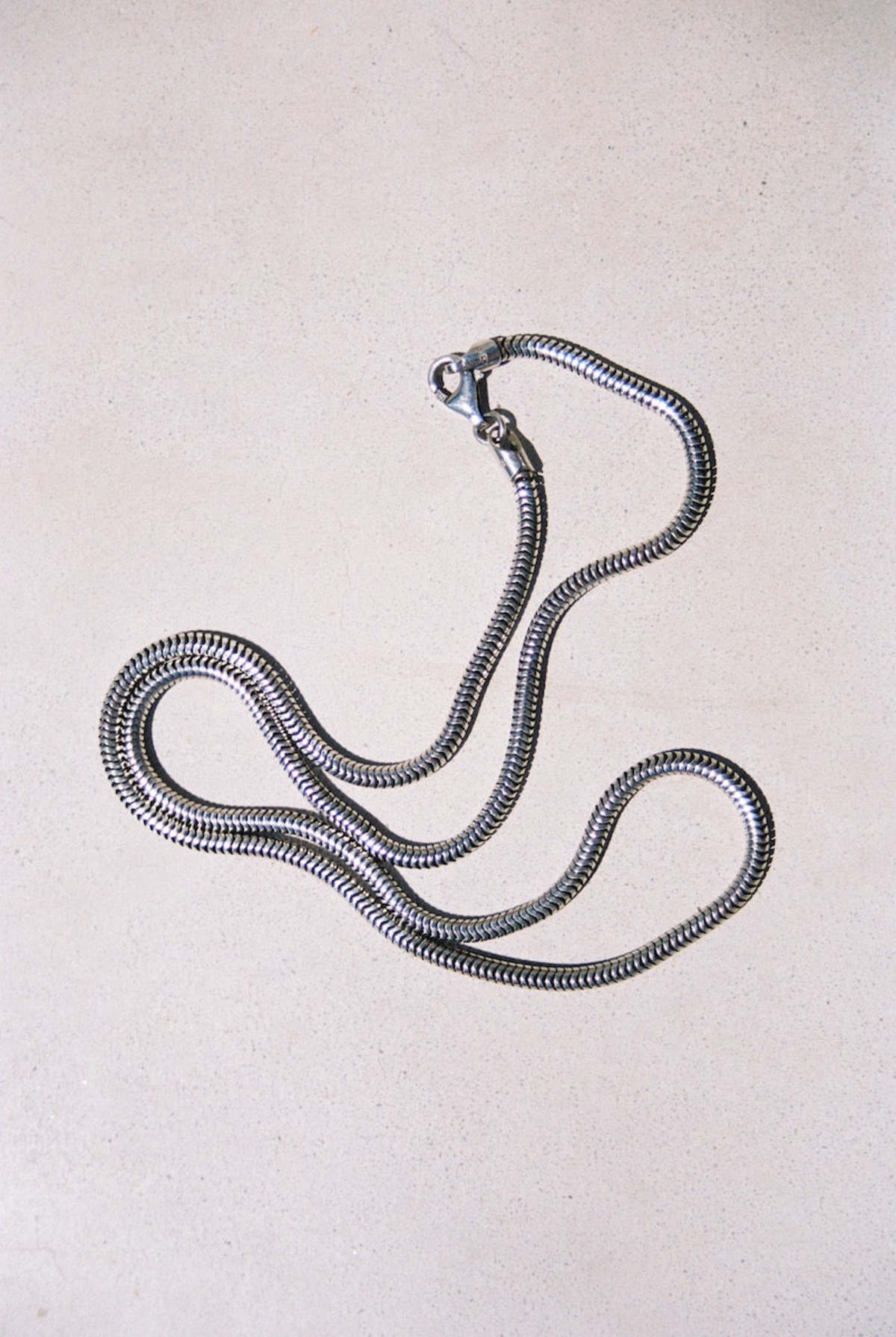 Danica Stamenic Vintage Snake Chain Necklace Sterling Silver Garmentory