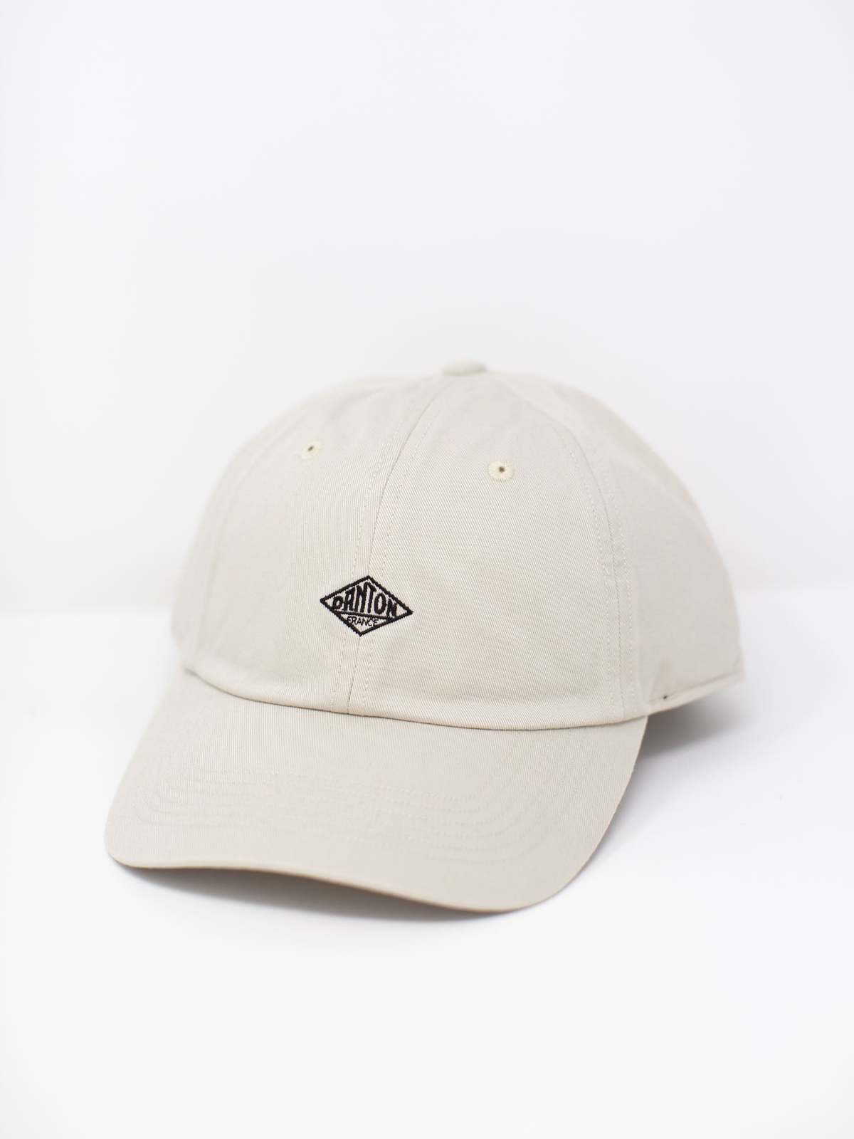 Danton 6 Panel Chino Cloth Baseball Cap - Charcoal main image 0