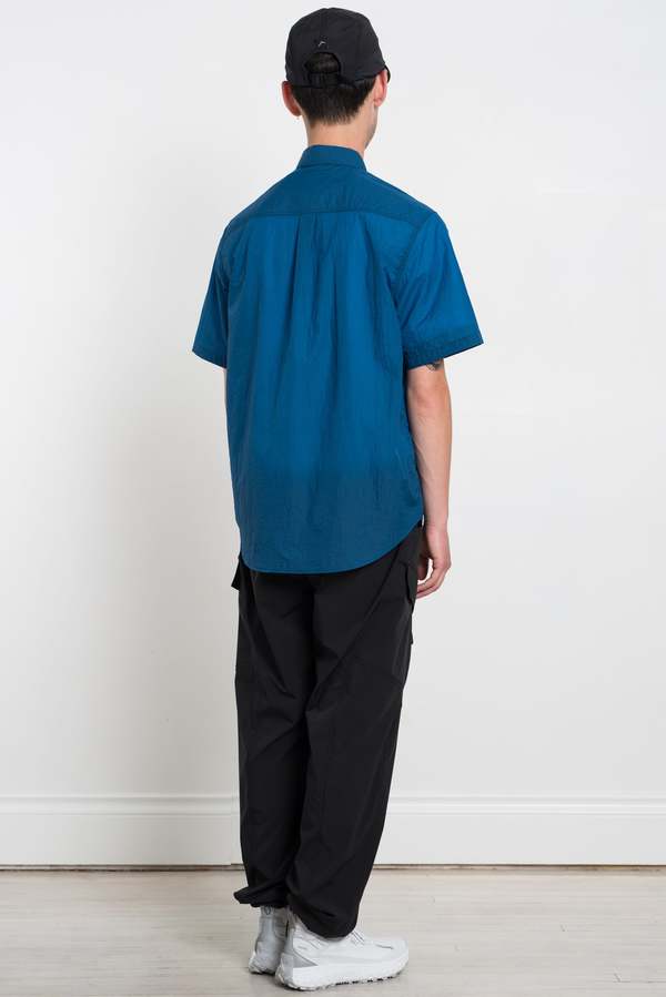 CAYL Nylon Short Sleeve Hiker Shirt - Blue | Garmentory
