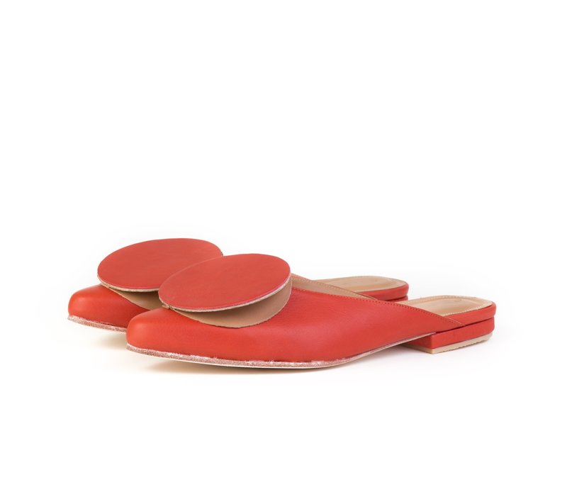 The Palatines Phalera Mule - Saffron The Palatines Phalera Mule - Saffron