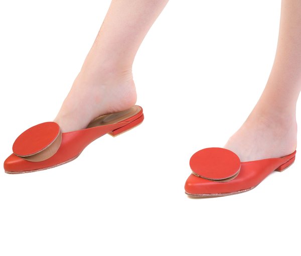 The Palatines Phalera Mule - Saffron The Palatines Phalera Mule - Saffron