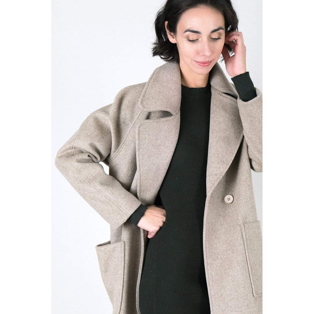 7115 BY SZEKI ロングコート 7115 BY SZEKI ロングコート WIDE STAND NECK LONG コート