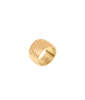 Ellie Vail Jewelry Nico Hammered Ring - Gold - Thumbnail 2