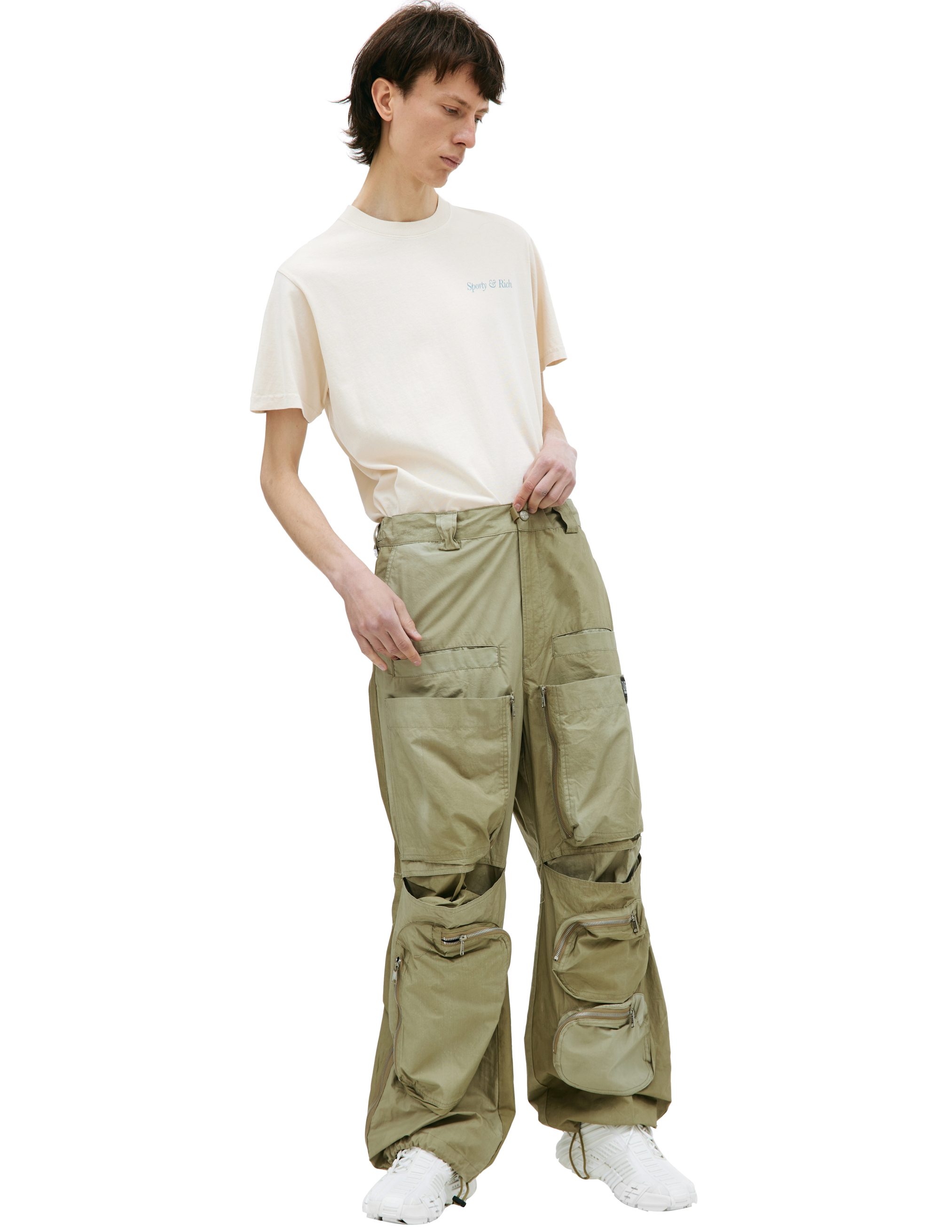 国内発送/送料関税込【DIESEL】 P-Ersy Trousers DIESEL P Rezzy cargo trousers - Khaki | Garmentory