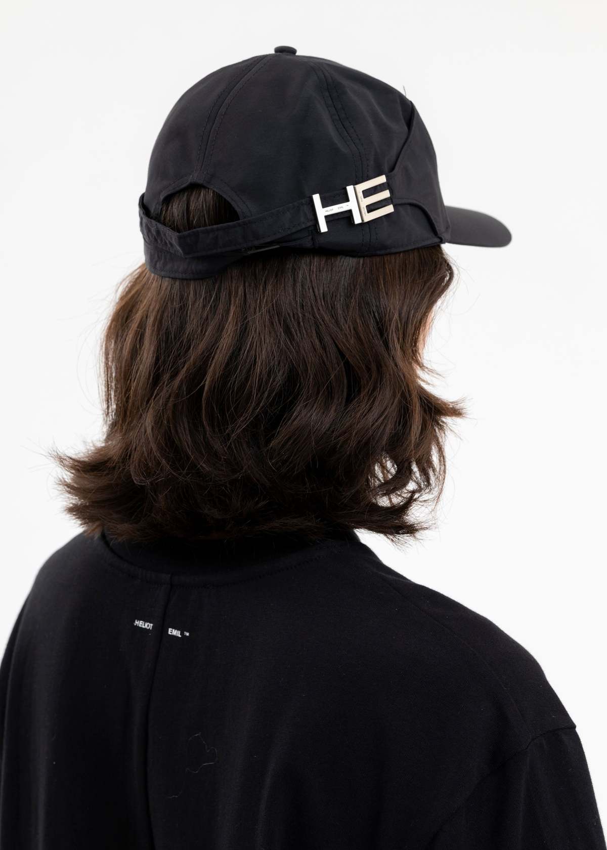 0*様 heliot emil DISTORTED CAP black Caps HELIOT EMIL Distorted Cap Black | Footshop