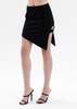 Heliot Emil CAVALANCHE JERSEY SKIRT - BLACK - Thumbnail 4