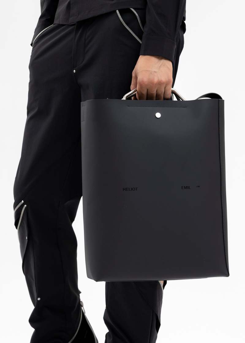 Heliot Emil HEXANE TOTE BAG - BLACK | Garmentory