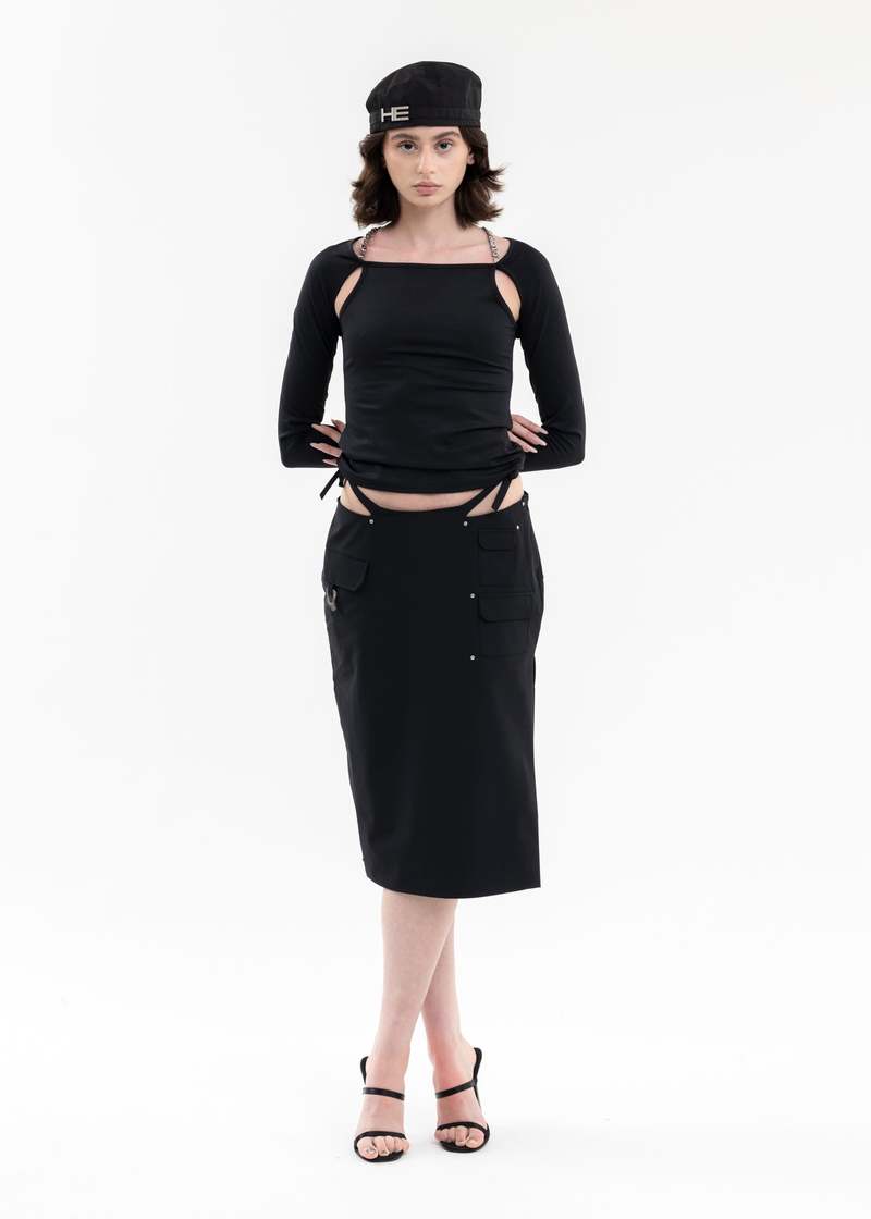 [Heliot Emil] ヘリオットエミル スカート Skirt (送料関税込み) Heliot Emil] ヘリオットエミル スカート Skirt (送料関税込み)
