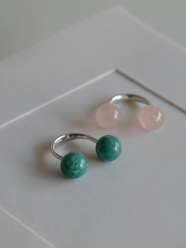 Saskia Diez SLING RING NO 1 - GREEN | Garmentory