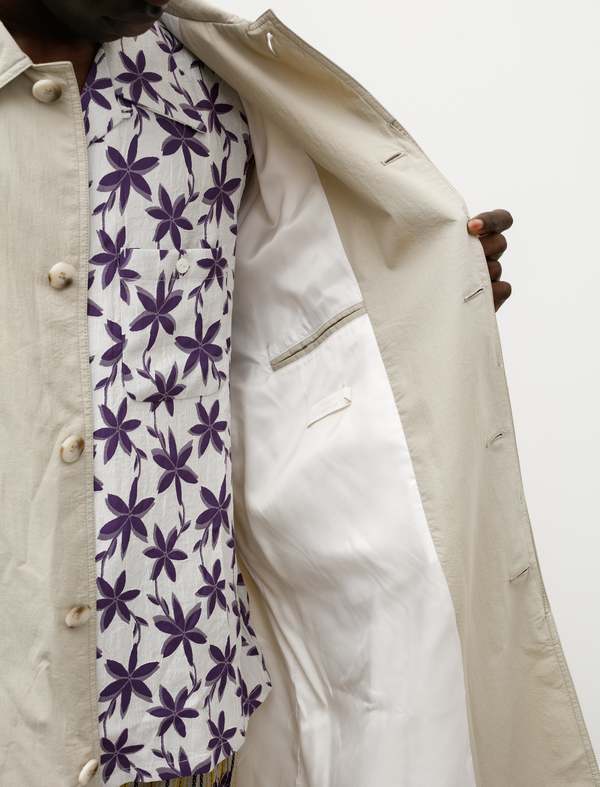 mfpen Mens Installation Coat - Recycled Light Taupe | Garmentory