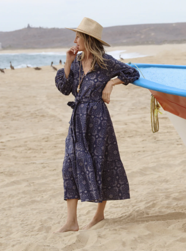Pietsie - Tropea Dress Bandana - Blue | Garmentory Pietsie - Tropea Dress Bandana - Blue | Garmentory