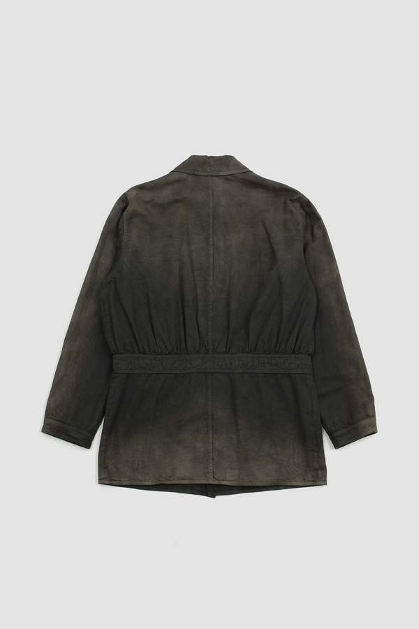 Auralee Finx Natural Gabardine Blouson - Fade Ink Black Auralee Finx Natural Gabardine Blouson - Fade Ink Black