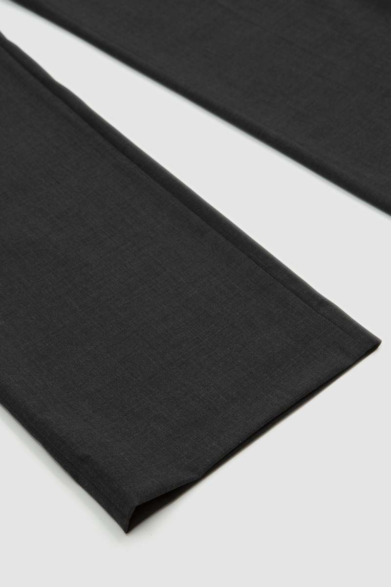 Auralee Super Fine Tropical Wool Slacks Pant - Charcoal