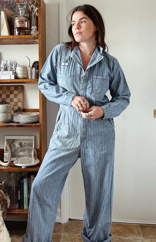 The Ludlow Shop General Motors Herringbone Coveralls | Garmentory