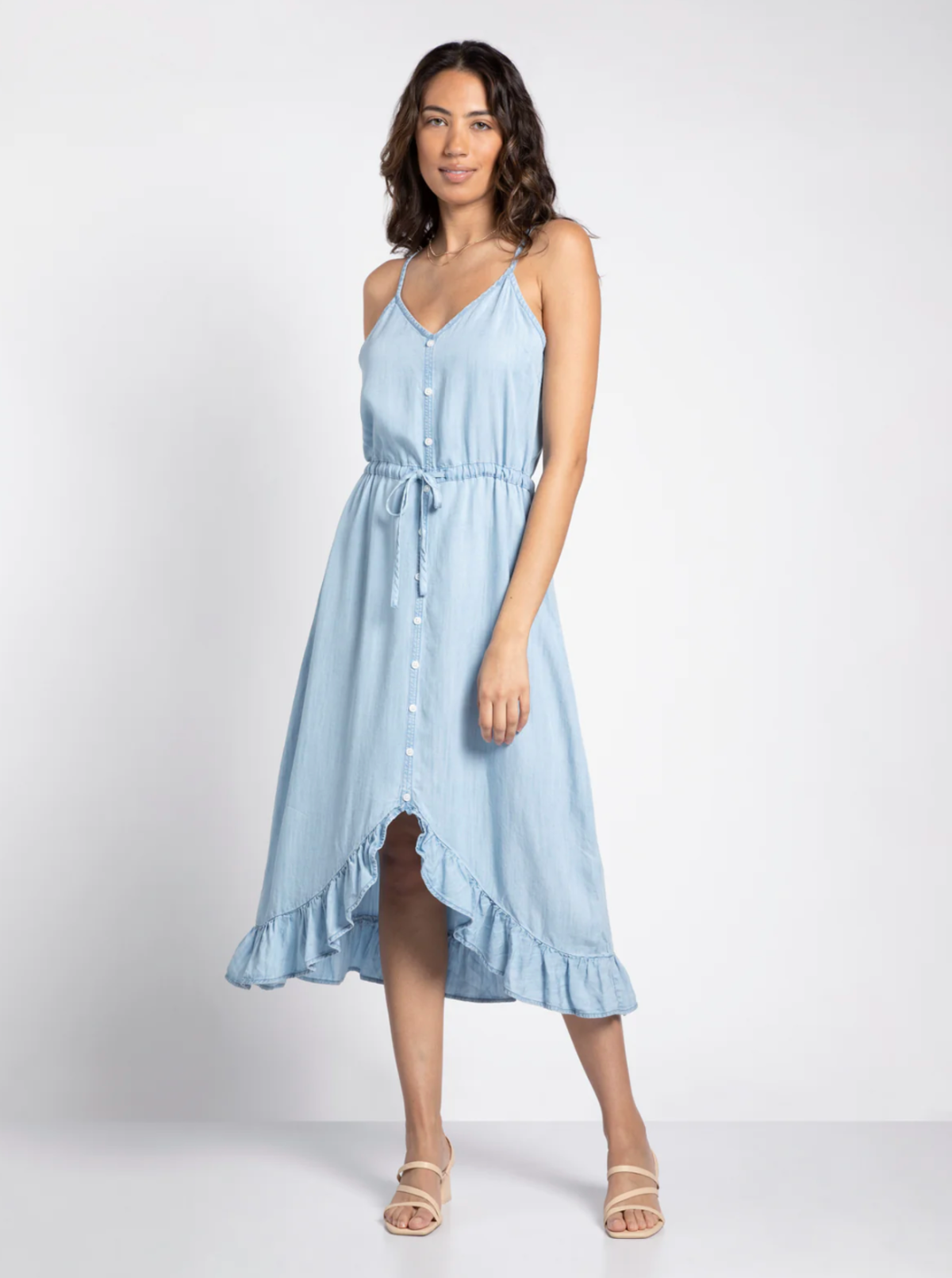 Thread & Supply Daisy Jolie Wash Dress - Blue | Garmentory