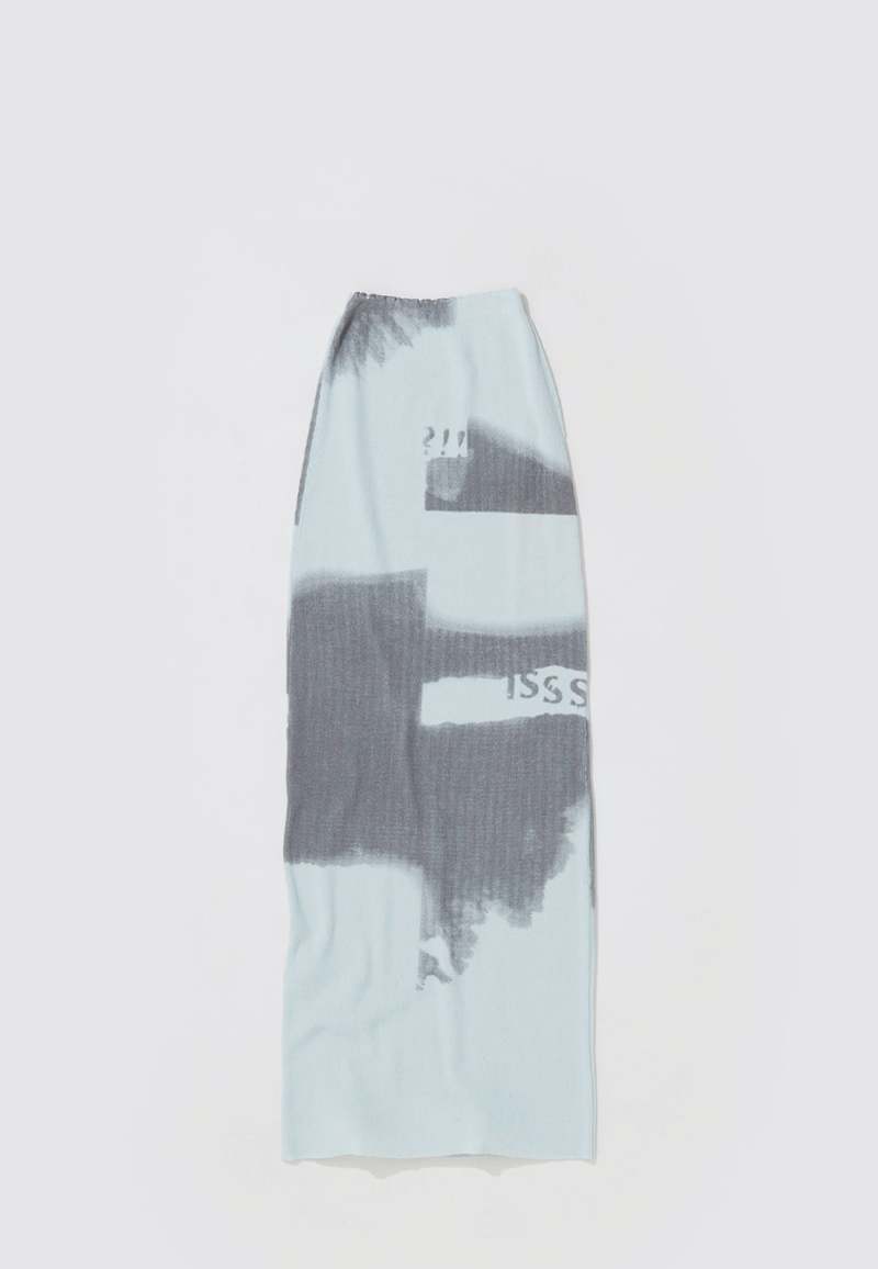 PALOMA WOOL｜SKIRTS (RIBANDI (QJ0306-Light Grey)) Paloma Wool Ribandi Midi Skirt - Light Grey | Garmentory