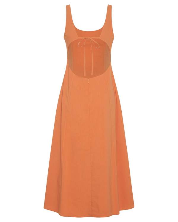 lela rose dresses bridesmaid AJE Soundscape Maxi Dress In Guava Pink main image 1