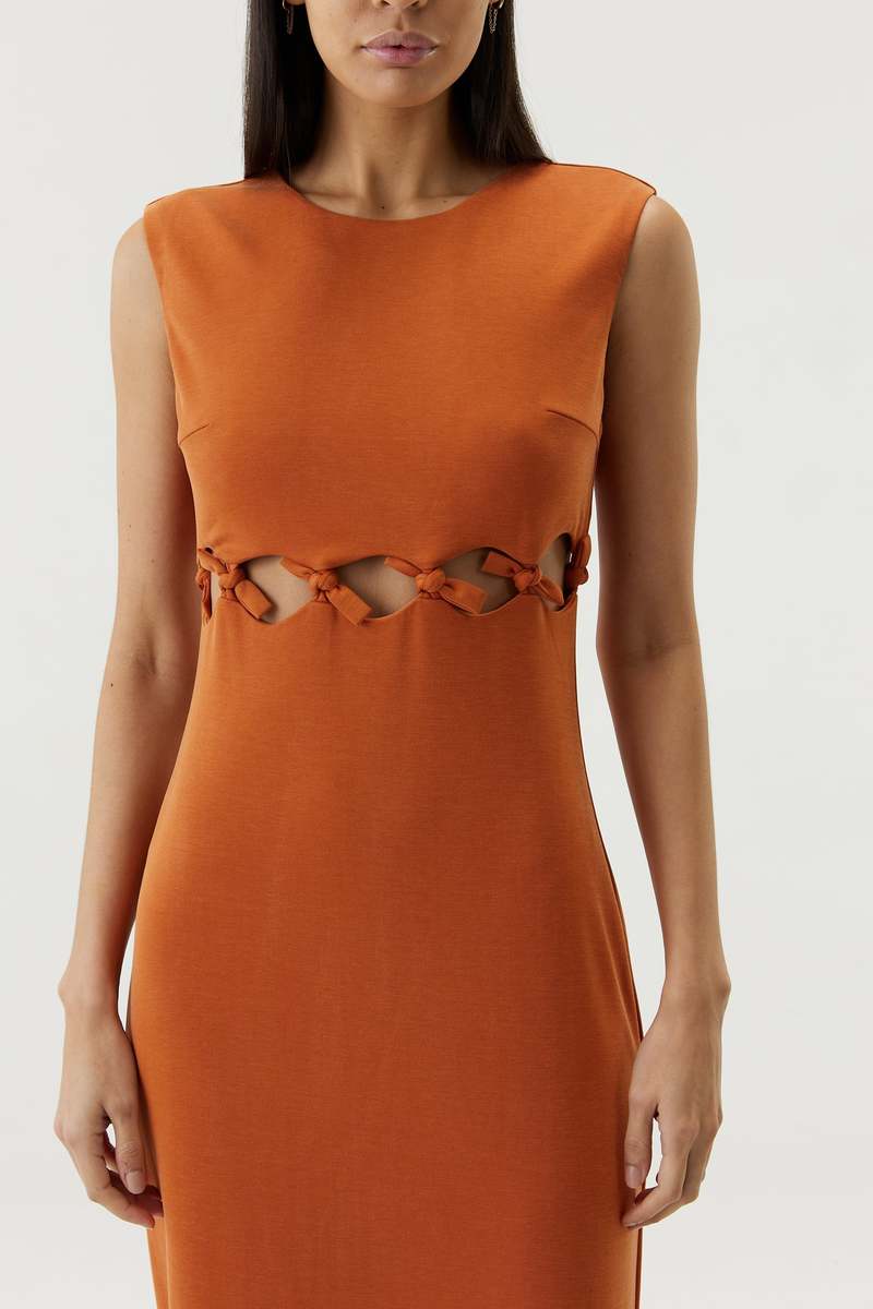 burnt orange tank dress Sequin Tank Dress