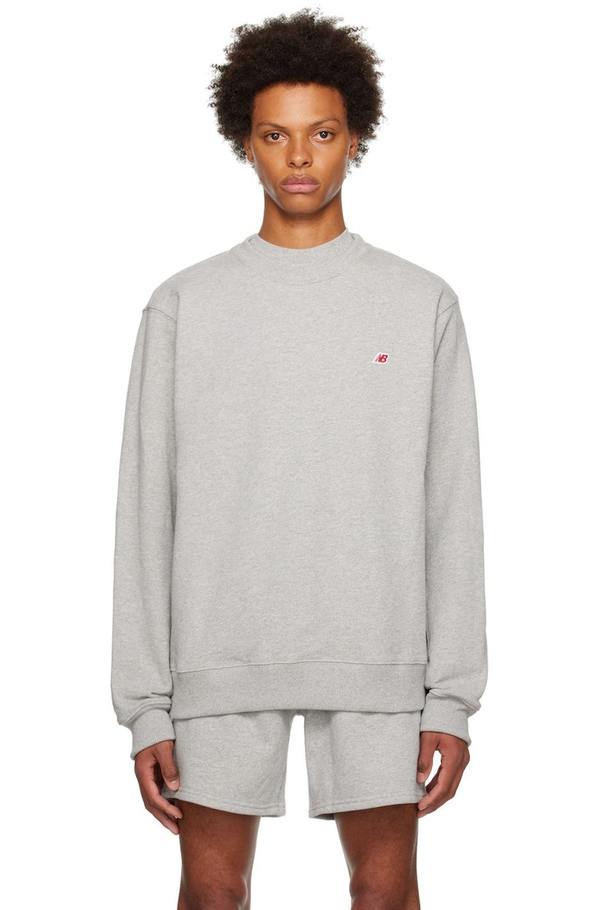 New Balance Made In USA Core Sweatshirt - Athletic Grey | Garmentory
