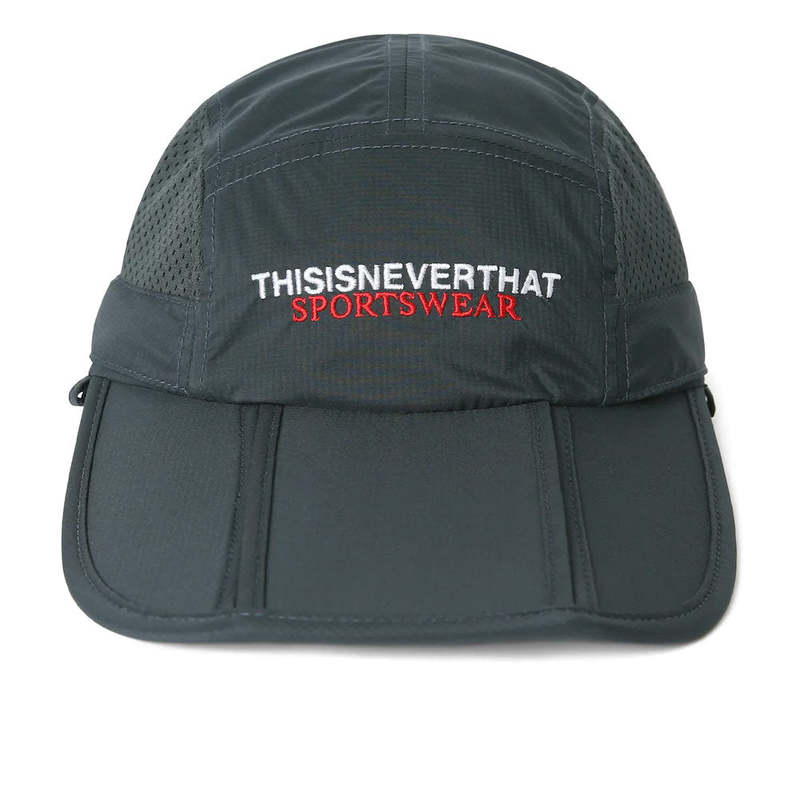 【THISISNEVERTHAT】Long Bill Sun Sport Cap Black Long Bill Sun Sport Cap - thisisneverthat®