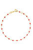 Gigi Clozeau Classic Gigi Bracelet - Poppy + Yellow Gold - Thumbnail 3
