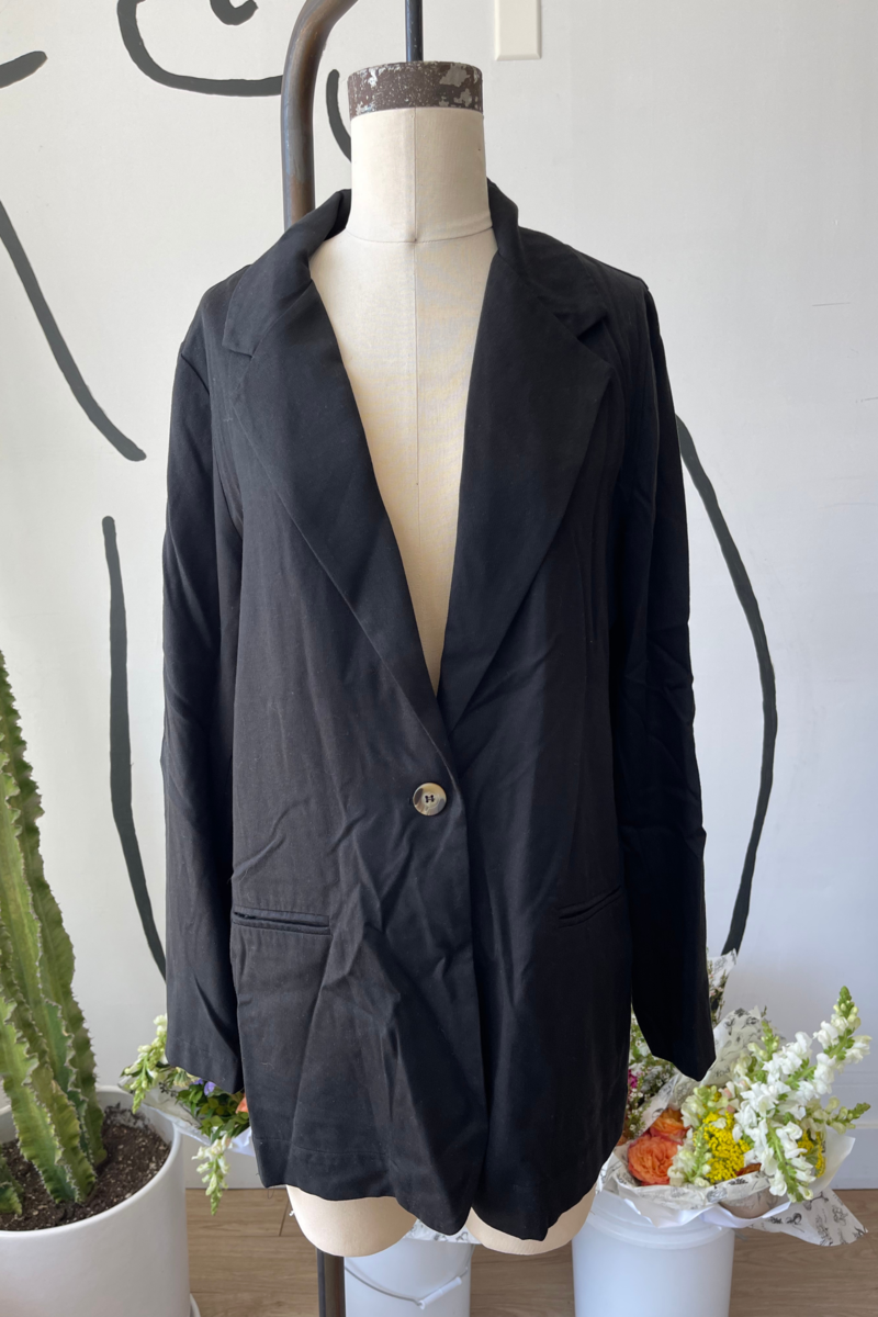 Whimsy Row Parker Blazer Black Garmentory