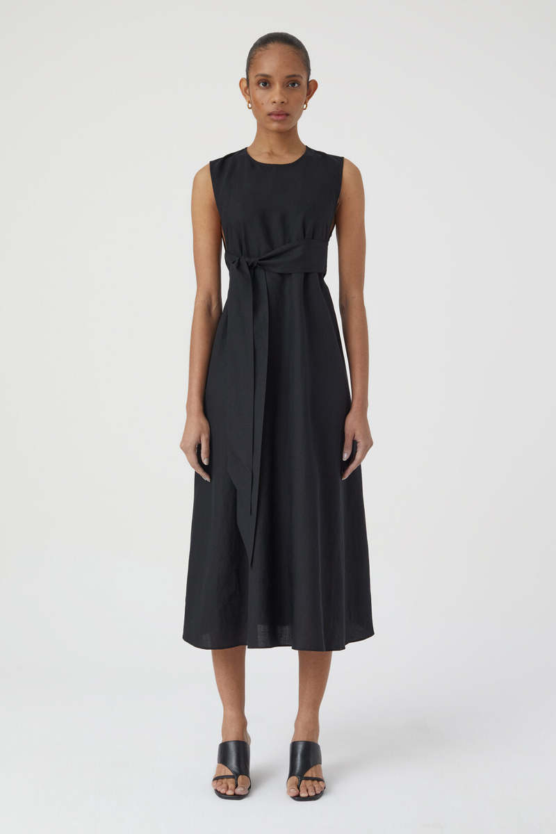 banquet dresses Cillia Dress Brown Primary colour:Green Men's Bespoke Black Balmoral The deep V neckline baroque