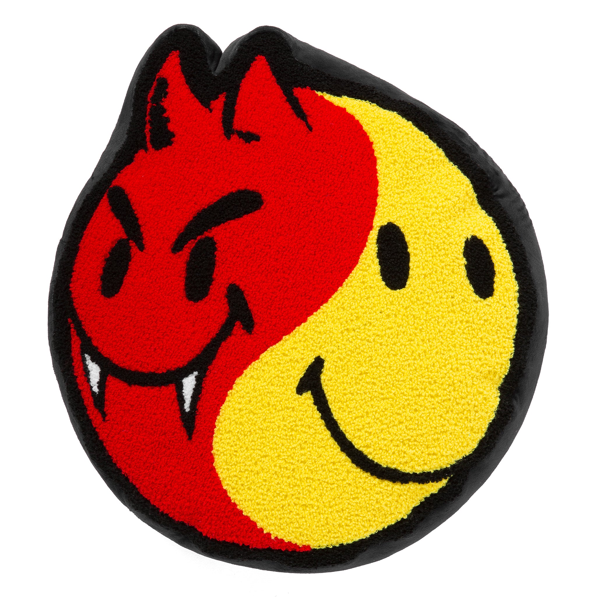 MARKET SMILEY GOOD VS EVIL PILLOW Garmentory
