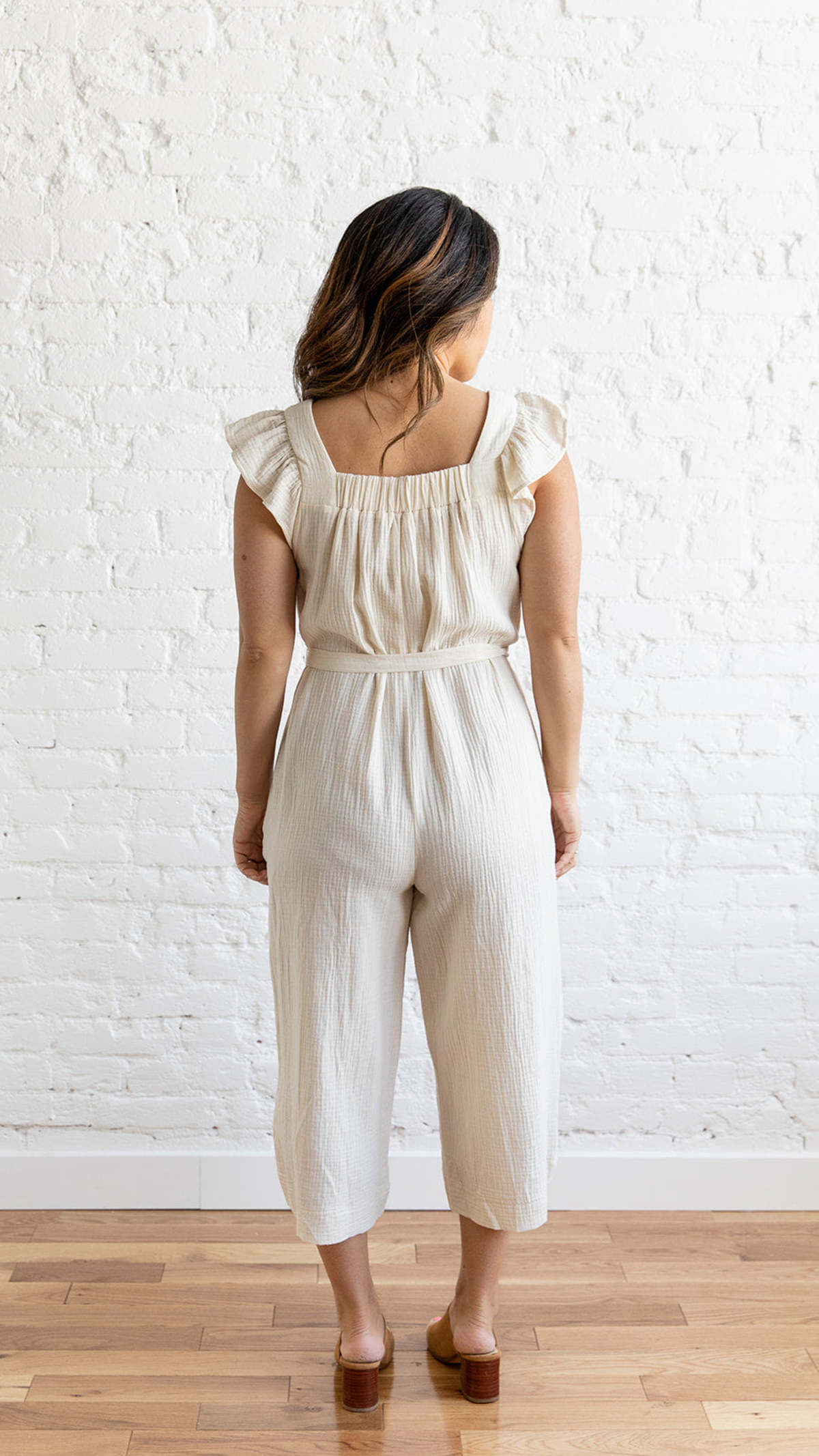 Grade & Gather soy gauze jumpsuit Soy Garmentory