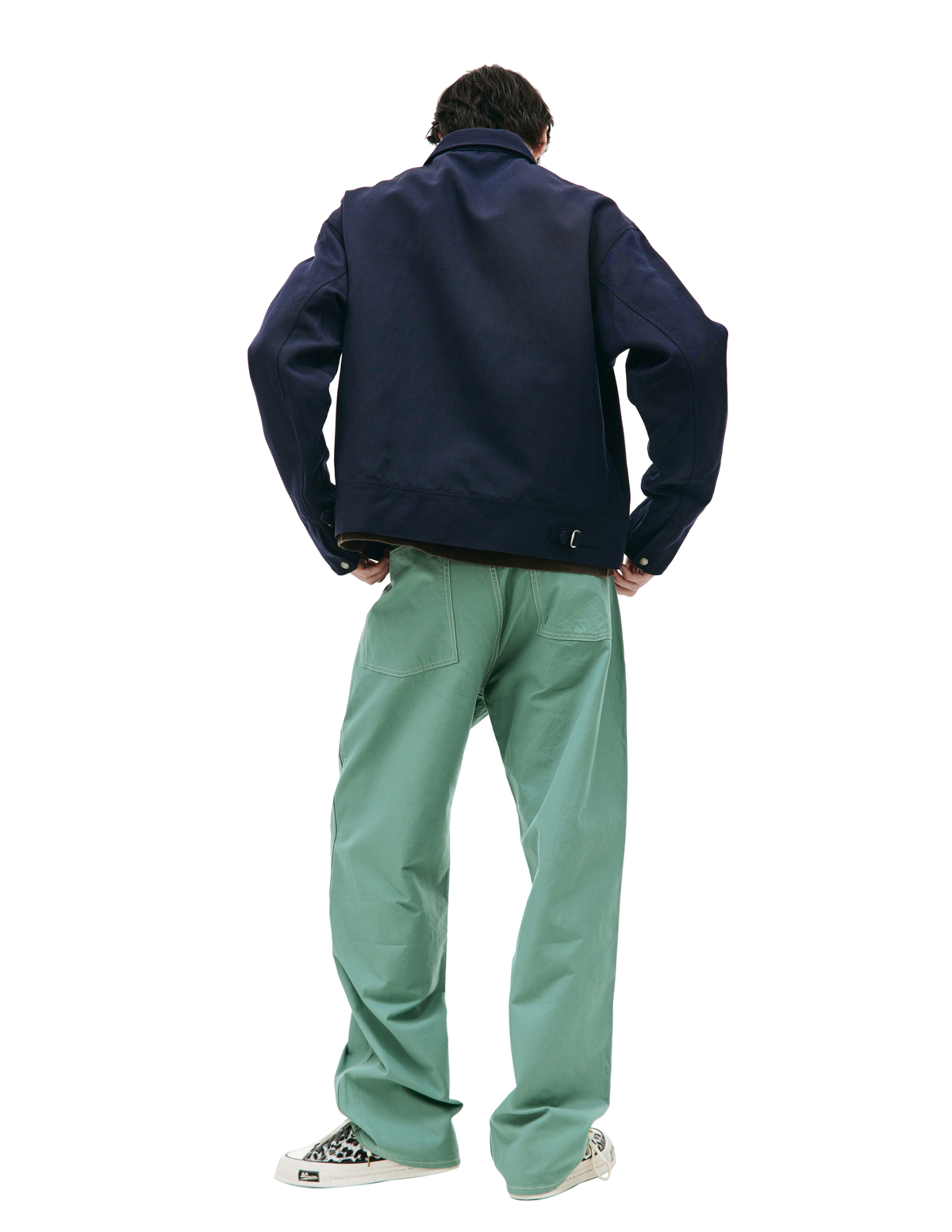 Visvim Alpha Jacket With Pockets - Navy Blue | Garmentory