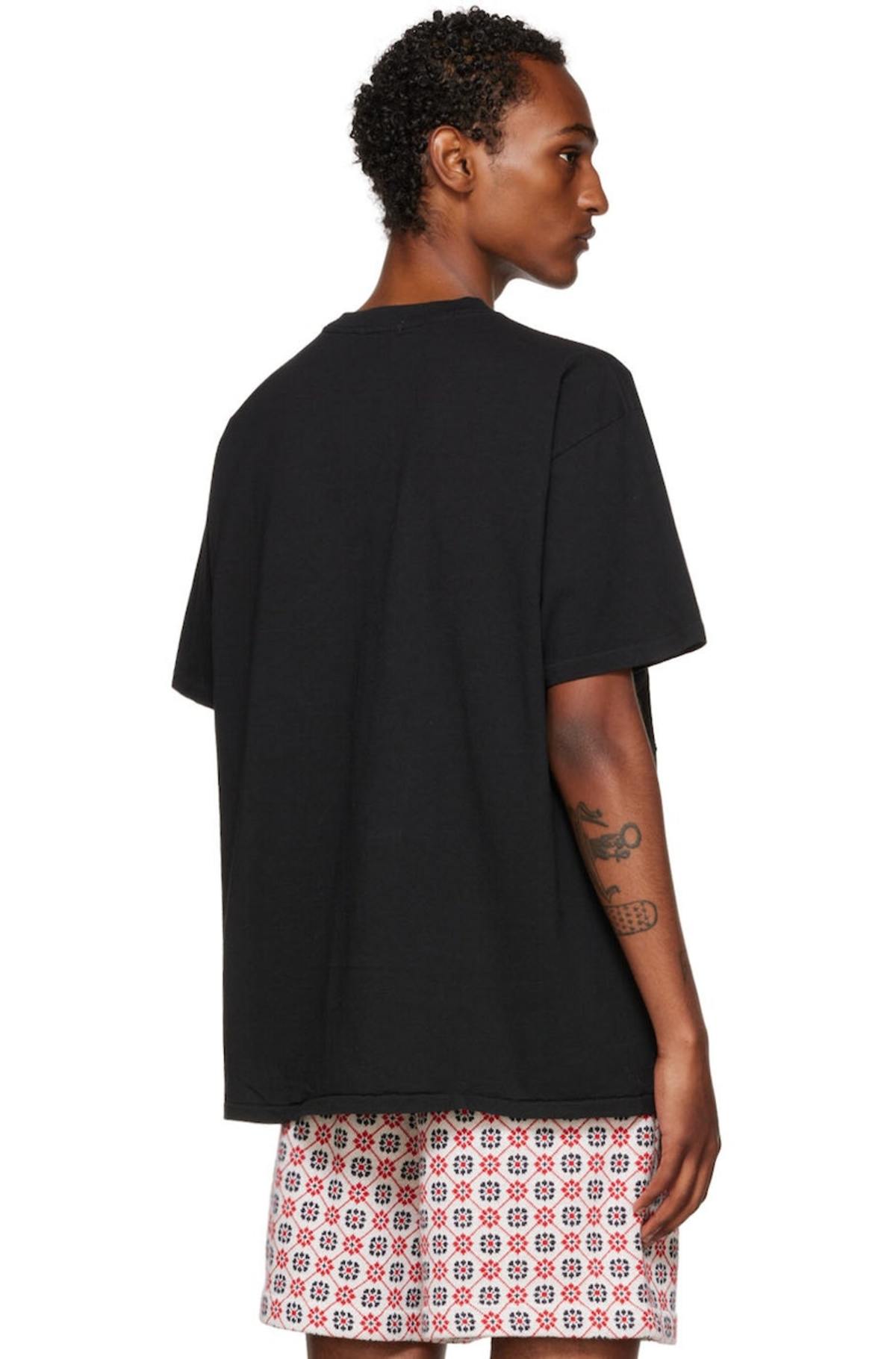 セール!!◆◆Bode 'Buffalo New York' コットンTシャツ BODE - Slim-Fit Printed Cotton-Jersey T-Shirt - Neutrals Bode