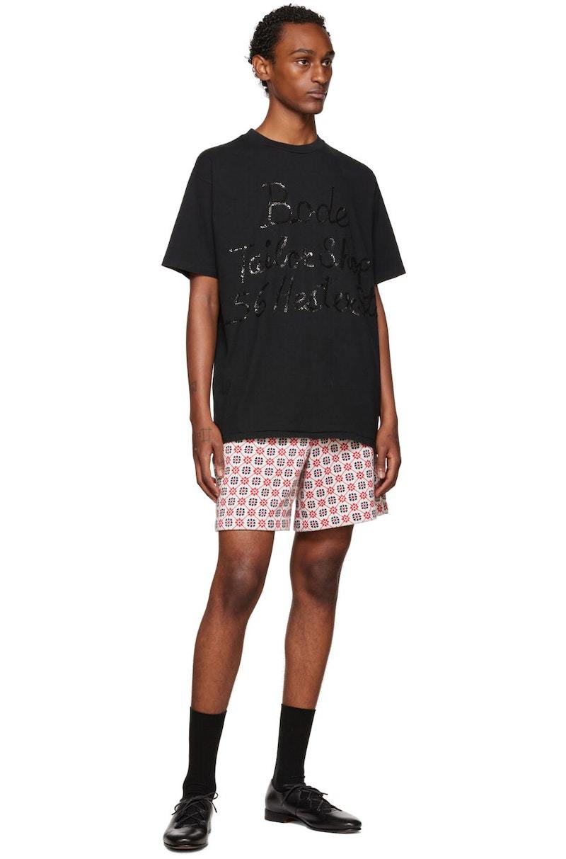 BODE Tailor Shop T-Shirt - Black | Garmentory