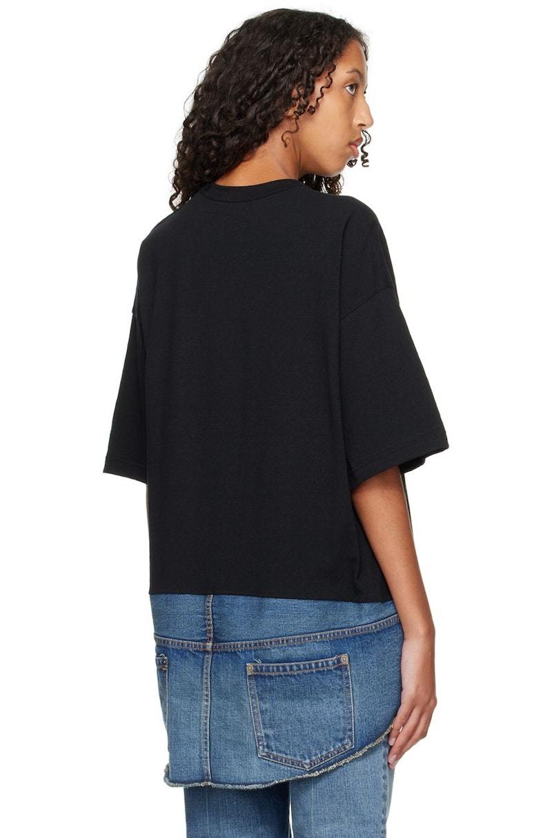 UNDERCOVER Asymmetrical black shirt