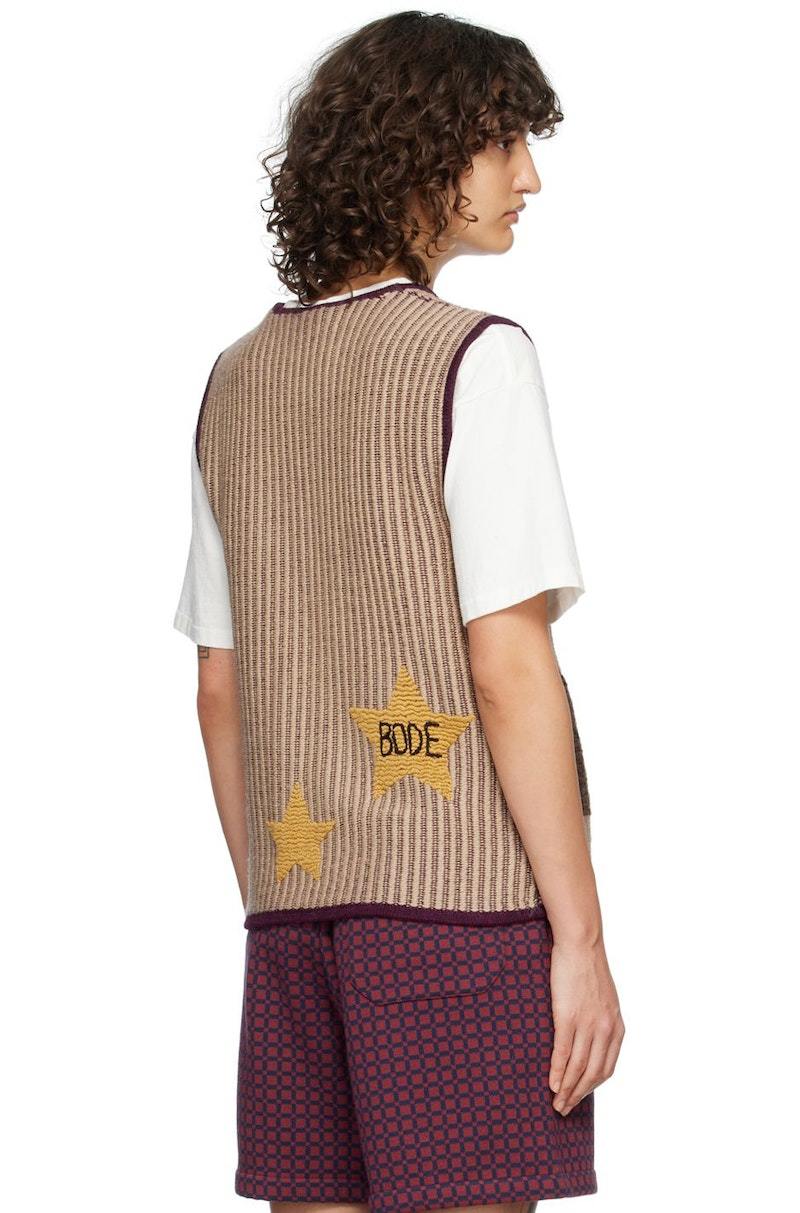 Bode Tan Ranch Vest | Garmentory