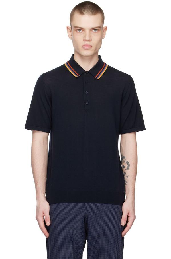 paul smith artist stripe polo