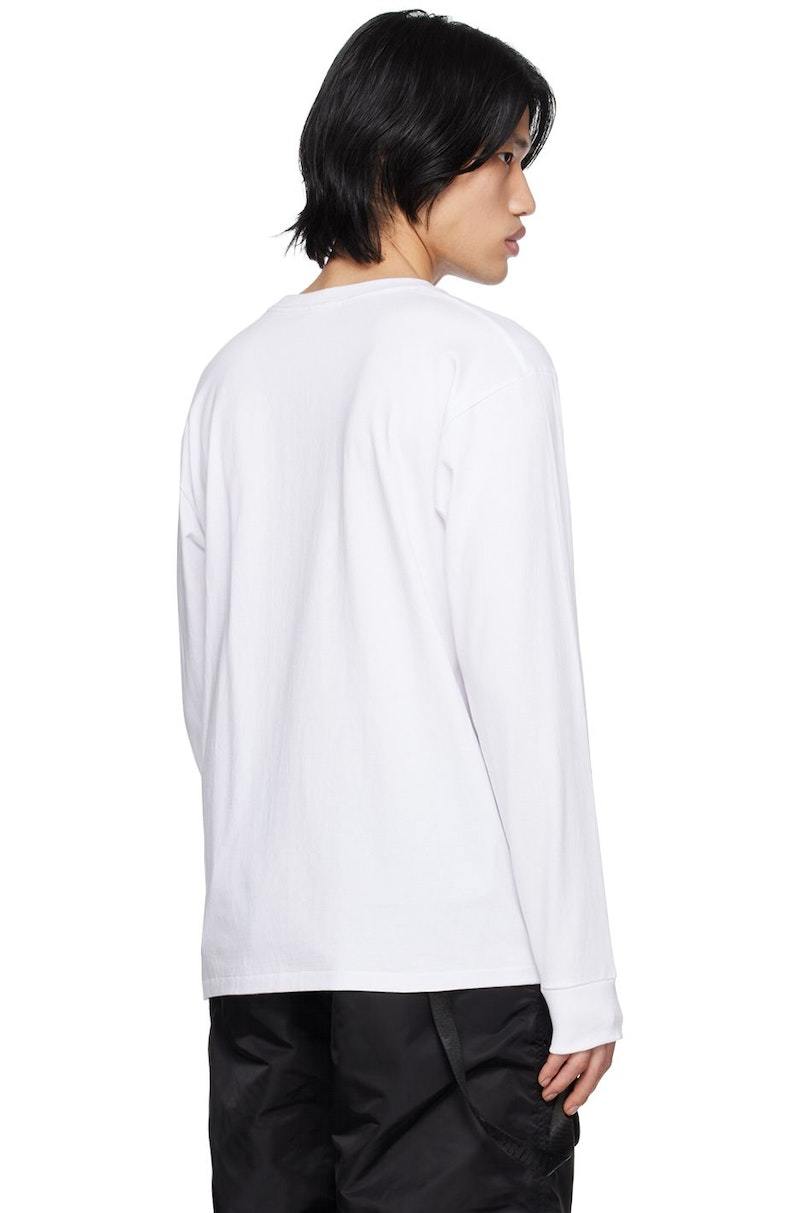 ★BAPE★College T-Shirt (Hot 人気)★White BAPE College Long Sleeve T-Shirt - White | Garmentory