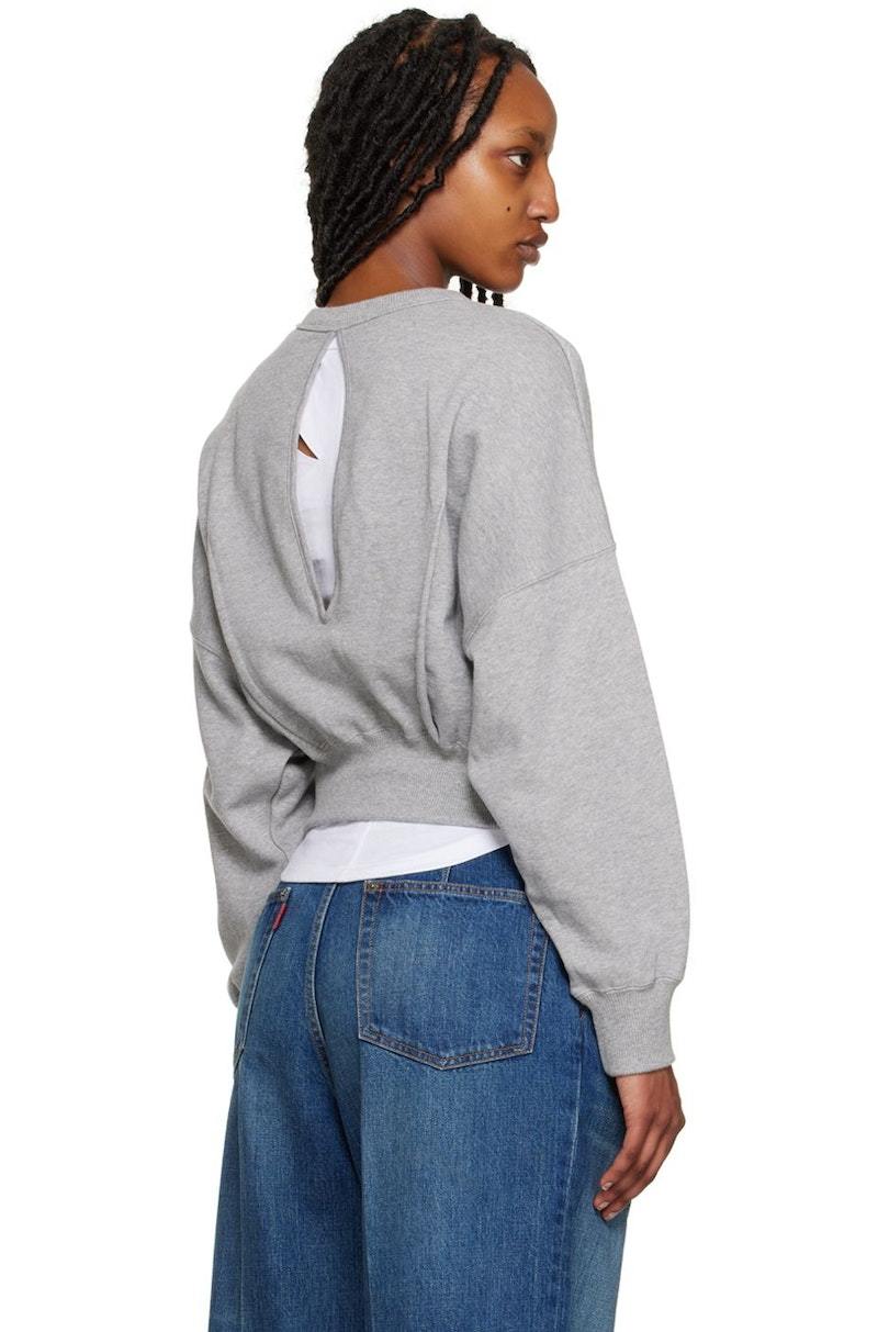 Undercover Angel Sweatshirt - Gray | Garmentory