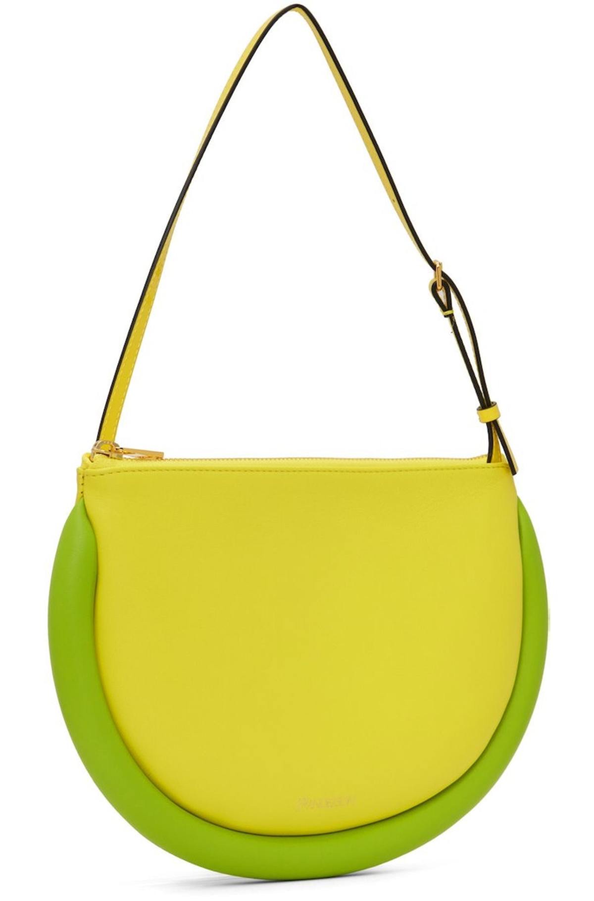 トートバッグ J W ANDERSON Noted Bucket Bag Yellow Lime Green HB0513FA0237 MUSINSA | J.W.ANDERSON Noted Bucket Bag - Yellow: Lime Green