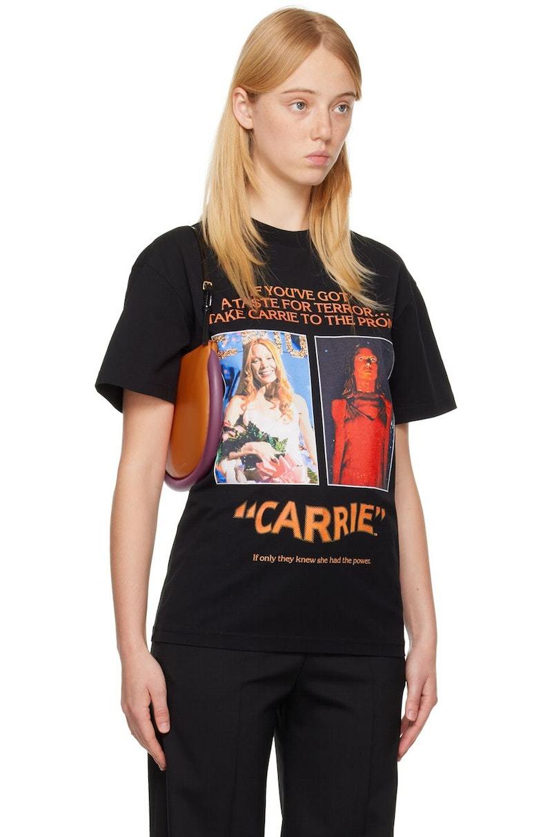 JW ANDERSON Carrie Poster T-Shirt - Black | Garmentory