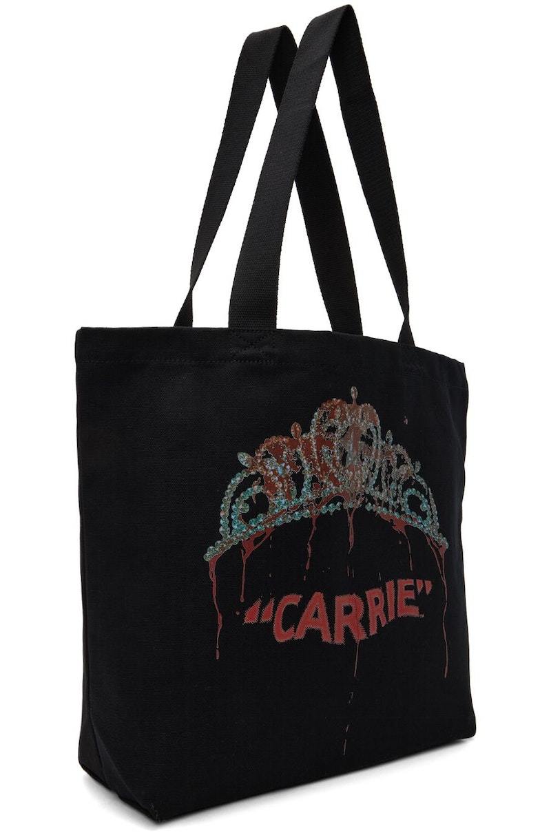 JW ANDERSON Carrie Tiara Tote - Black | Garmentory
